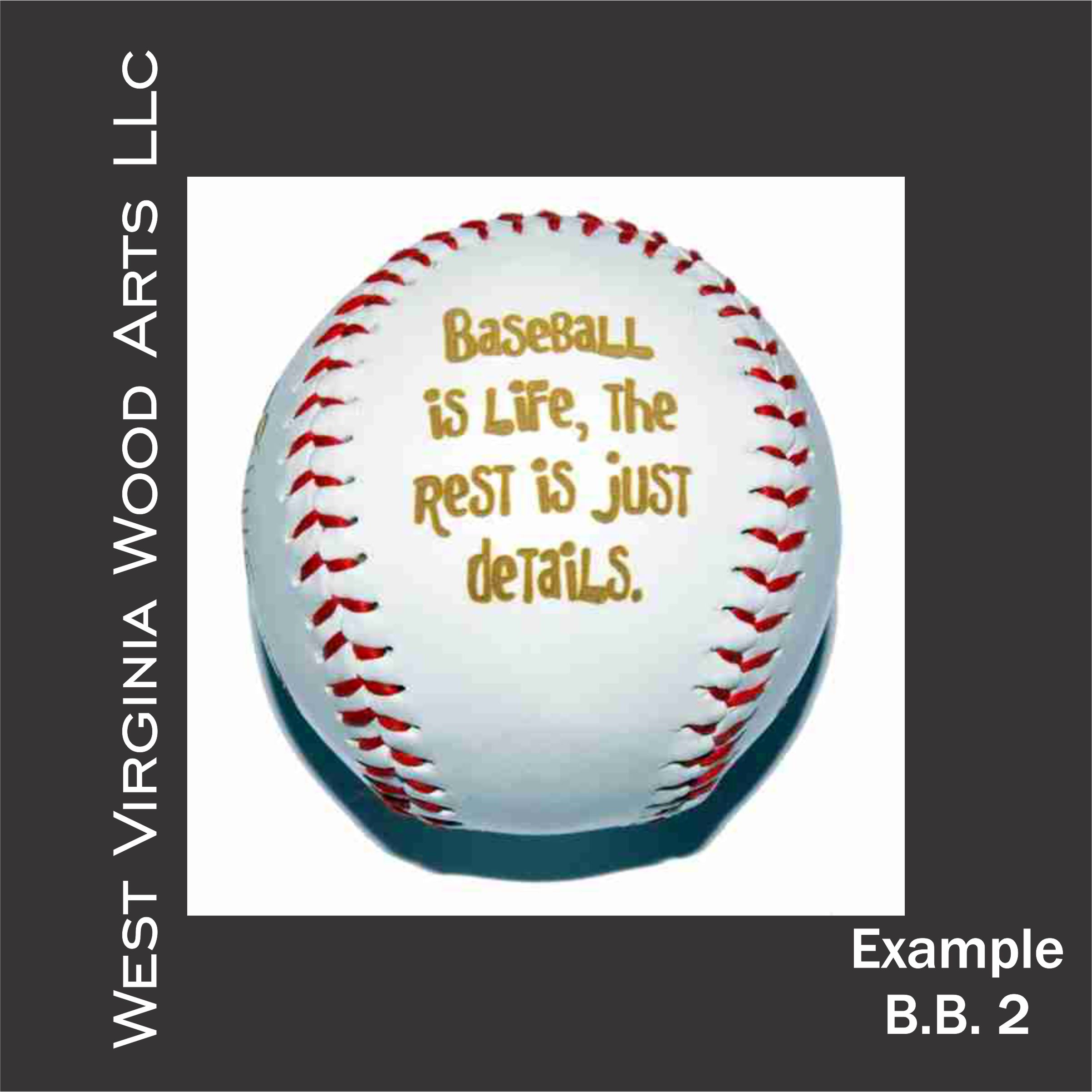 persoalized baseballs with wording only main link