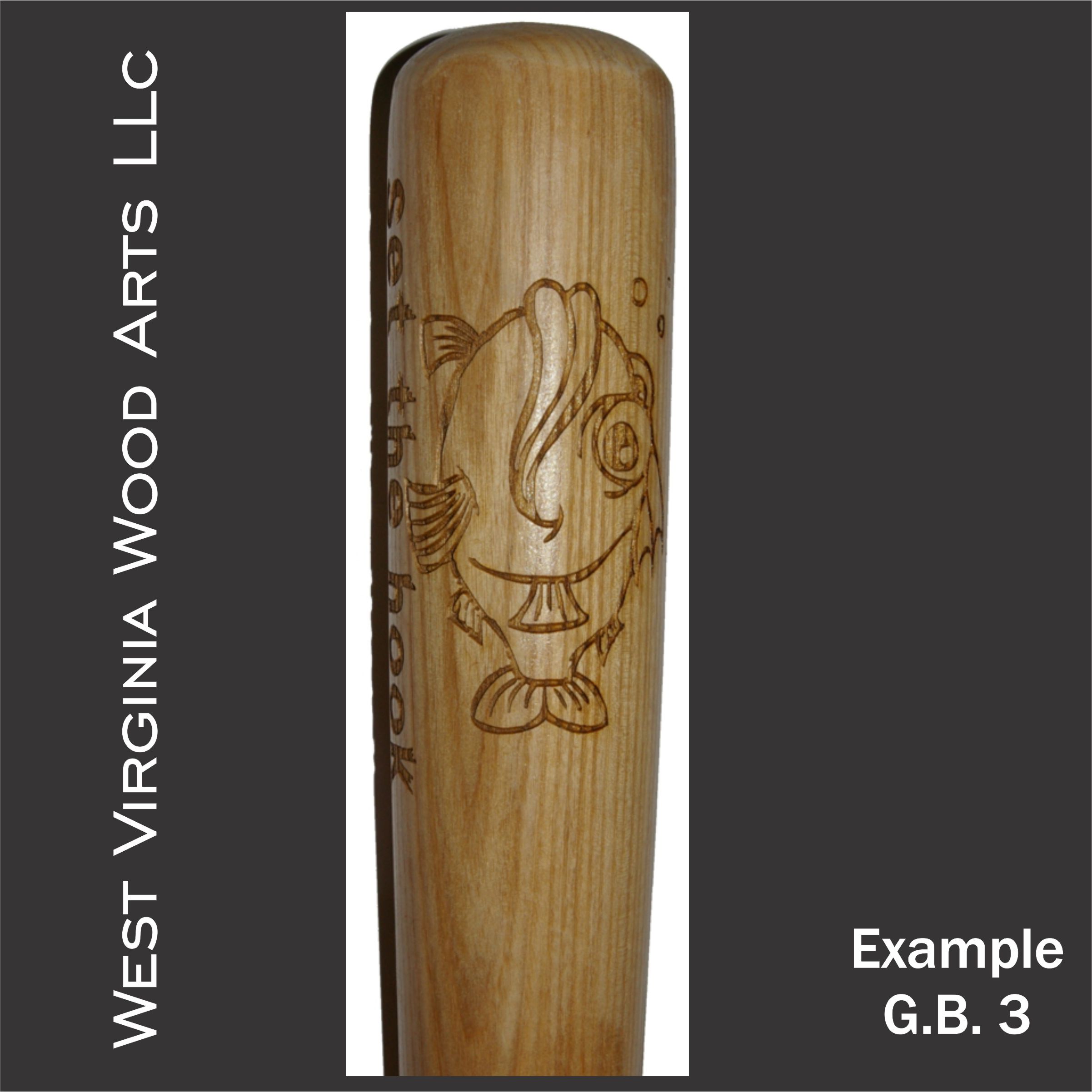 custom graphic engraving and specialized font on groomsman gift baseball bat